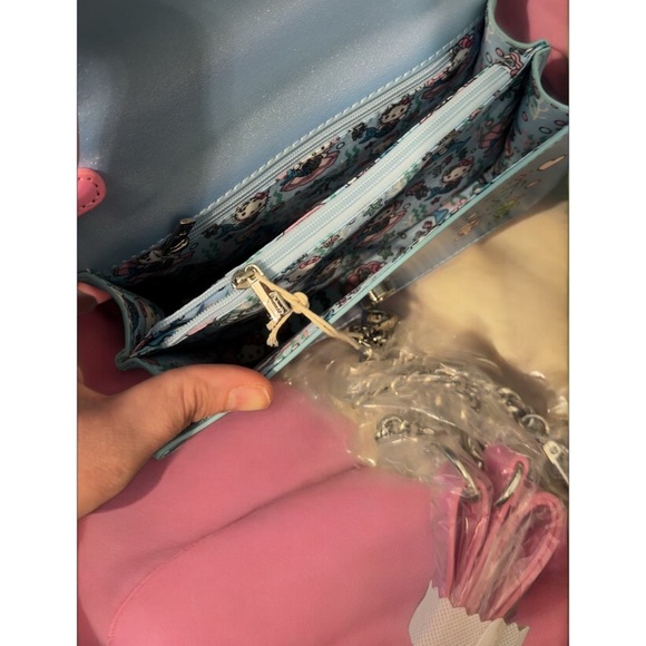 Loungefly Hello Kitty Seashell Bag - Pink and Blue - Picture 3 of 3